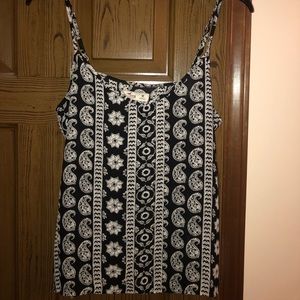 Hollister patterned tank